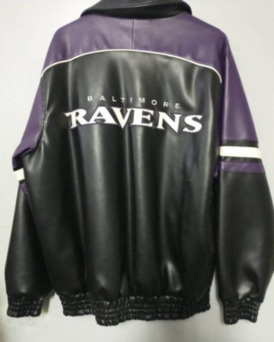 G-III Sports Baltimore Ravens NFL Team Leather Jacket