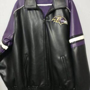 G-III Sports Baltimore Ravens NFL Team Leather Jacket