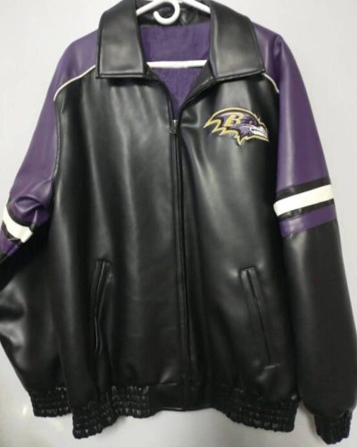 G-III Sports Baltimore Ravens NFL Team Leather Jacket