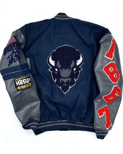 Howard Bison Ole Skool Letterman Jacket