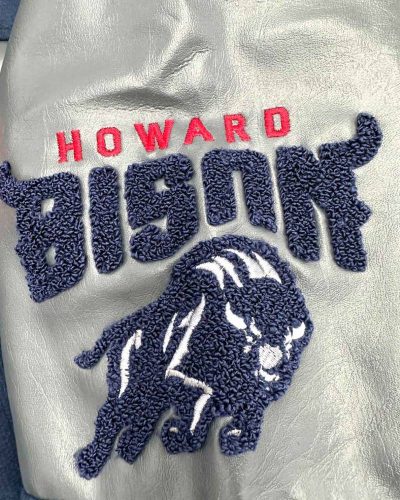 Howard Bison Ole Skool Letterman Jacket