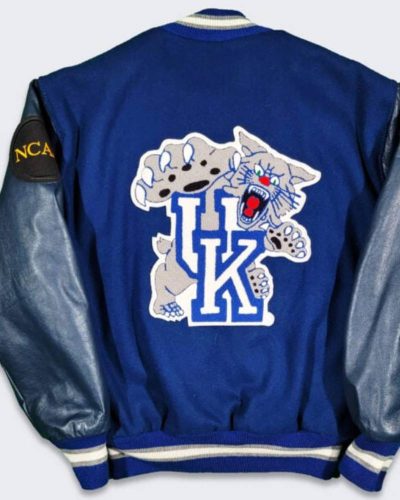 Kentucky Wildcats Vintage Ncaa Varsity Jacket