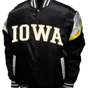 Ncaa Iowa Hawkeyes Club Power Satin Jacket