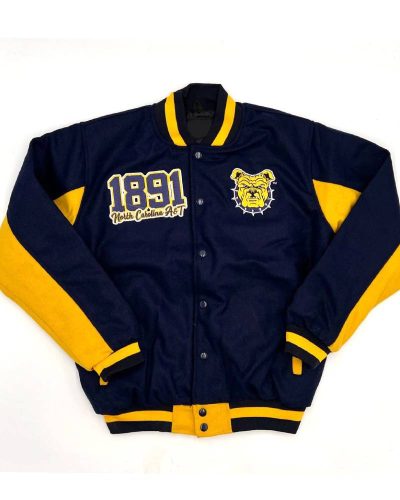 Ncat Ole Skool Letterman Jacket