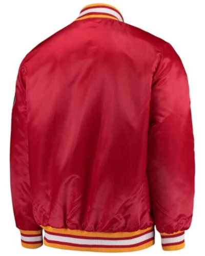 Florida State Seminoles O-line Full-button Satin Jacket