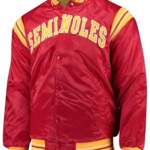 Florida State Seminoles The Enforcer Full-button Satin Jacket