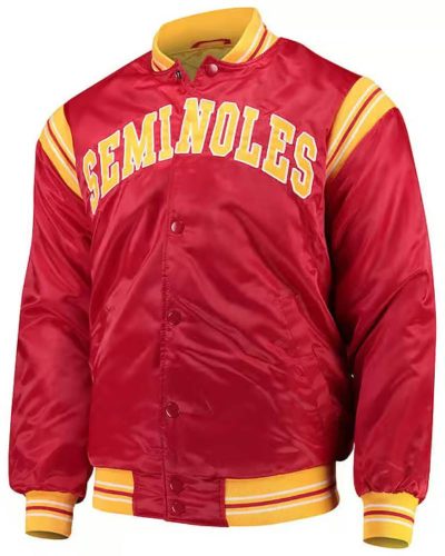 Florida State Seminoles The Enforcer Full-button Satin Jacket