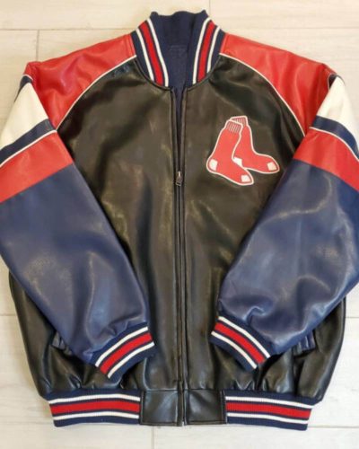 Boston Red Sox Baseball Leather Jacket