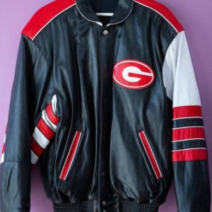 Jeff Hamilton Georgia Bulldogs Leather Jacket