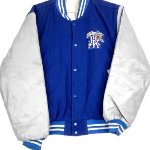 Vintage Kentucky Wildcats Blue White Ncaa Varsity Jacket
