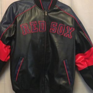 G-iii Carl Banks Boston Red Sox Leather Jacket