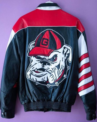Jeff Hamilton Georgia Bulldogs Leather Jacket