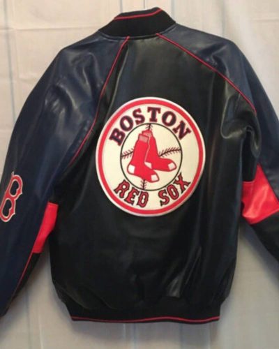 G-iii Carl Banks Boston Red Sox Leather Jacket