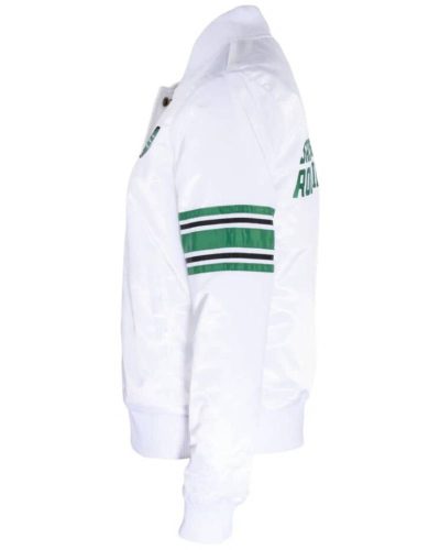 Cfl Saskatchewan Roughriders Line Up Satin Jacket