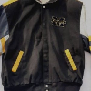 Vintage Jeff Hamilton Michigan Wolverines Jacket