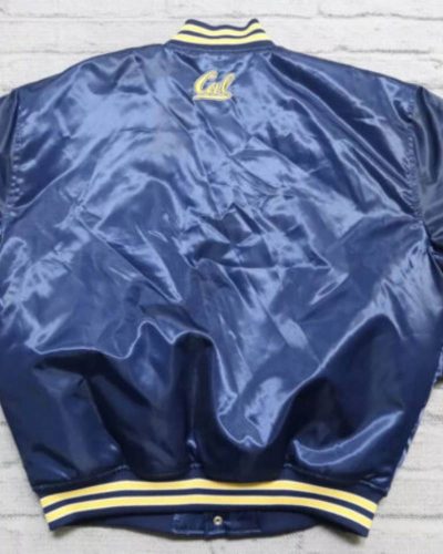 Vintage California Golden Bears Blue Satin Jacket