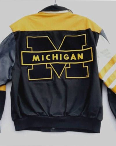 Vintage Jeff Hamilton Michigan Wolverines Jacket