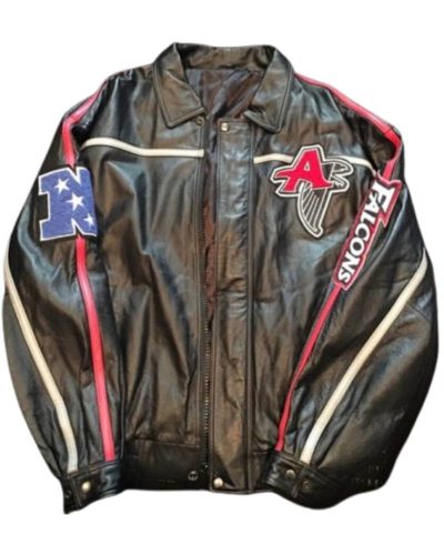 Nfl Atlanta Falcons Sports Team Leather Jacket