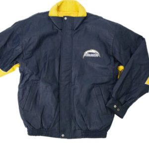 Vintage Jeff Hamilton La Chargers Leather Jacket