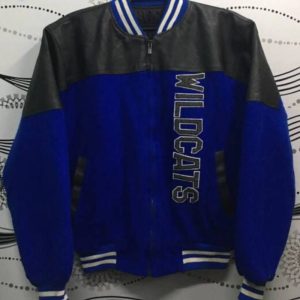 Vintage Kentucky Wildcats Blue Black Ncaa Varsity Jacket