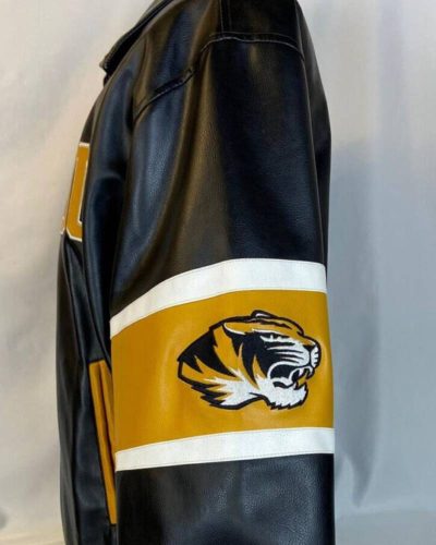 G-iii Sports Missouri Tigers Leather Bomber Jacket