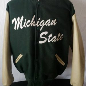 Michigan State Spartans Delong Letterman Varsity Jacket