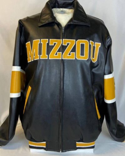 G-iii Sports Missouri Tigers Leather Bomber Jacket