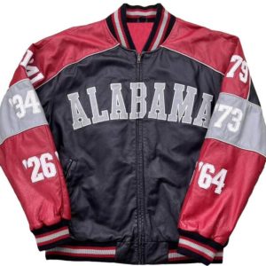 Ncaa Alabama Crimson National Champions Leather Jacket