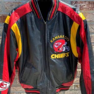 G-iii Vtg Nfl Kansas City Chiefs Leather Jacket
