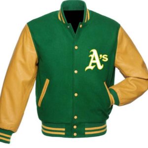 Mlb Oakland Athletics Baseball Varsity Jacket