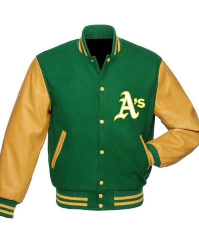 Mlb Oakland Athletics Baseball Varsity Jacket