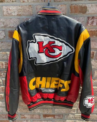 G-iii Vtg Nfl Kansas City Chiefs Leather Jacket