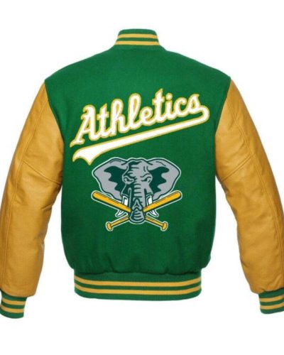 Mlb Oakland Athletics Baseball Varsity Jacket