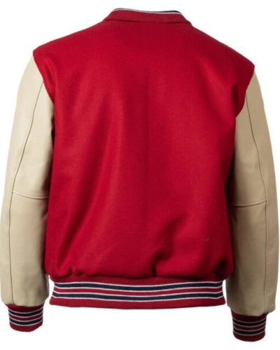 Red Cream St Louis Cardinals 1940 Varsity Jacket