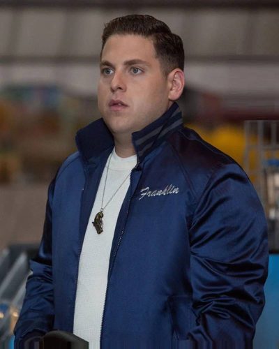 the watch blue bomber jacket