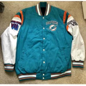 Miami Dolphins 2x Super Bowl Champions Jacket