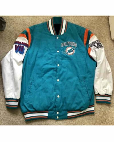 Miami Dolphins 2x Super Bowl Champions Jacket