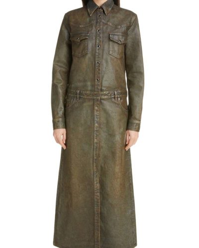 Acne Studios Dacna Coated Denim Coat