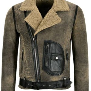 B3 Sheepskin Flying Leather Bomber Jacket