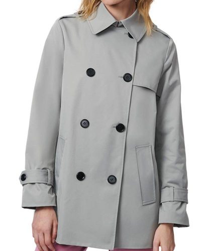 Bernardo Grey Goose Trench Jacket