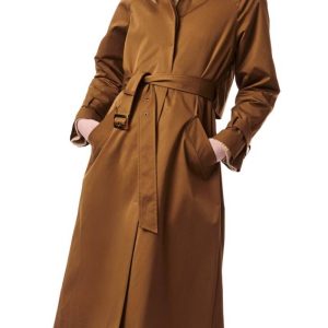 Bernardo Modern Brown Trench Coat