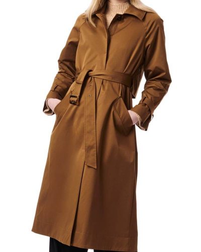 Bernardo Modern Brown Trench Coat