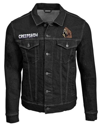 Denim Halloween Creepshow Black Jacket
