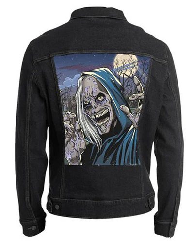 Denim Halloween Creepshow Black Jacket