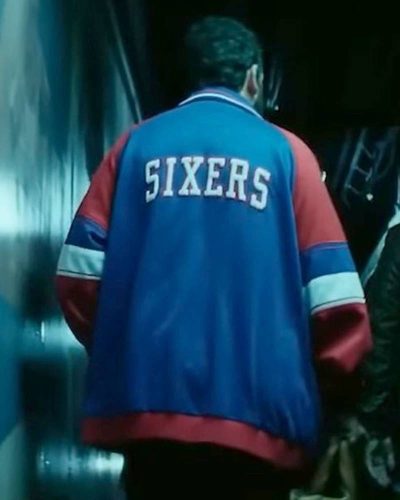 Hustle Adam Sandler Philadelphia 76ers Jacket