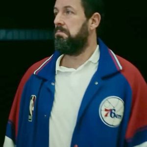 Hustle Adam Sandler Philadelphia 76ers Jacket