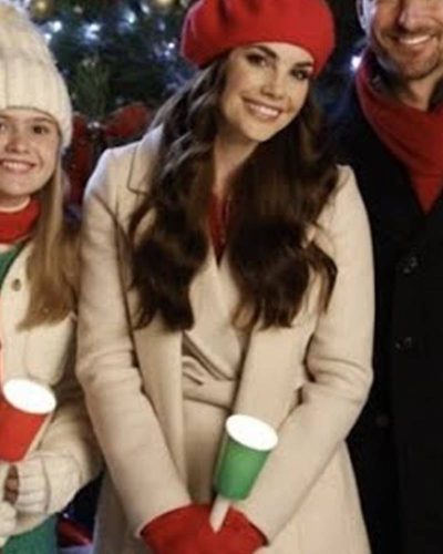 Jillian Murray Christmas Keepsake White Coat - Image 3