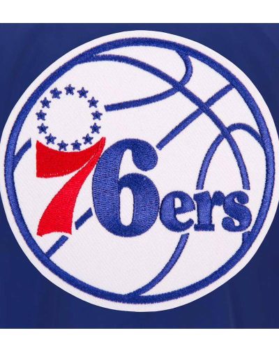 Philadelphia 76ers Bomber Lightweight Nylon Jacket