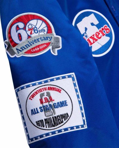 Philadelphia 76ers Champ City Royal Blue Jacket