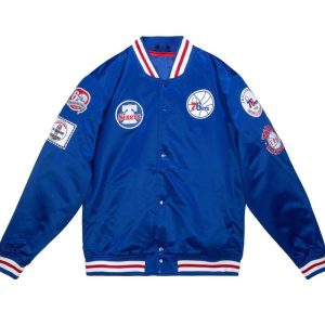 Philadelphia 76ers Champ City Royal Blue Jacket